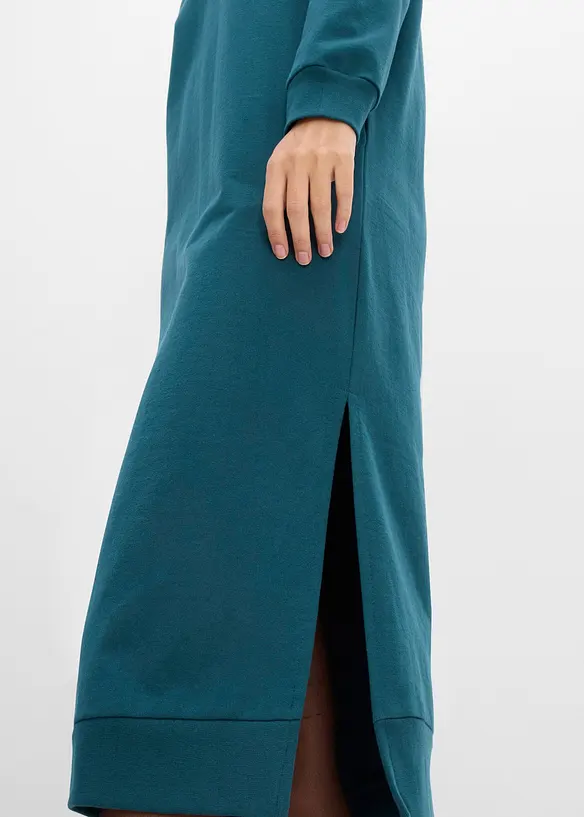 Robe sweat &agrave; capuche, bonprix