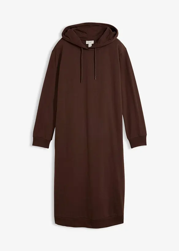 Sweatkleid mit Kapuze, bonprix