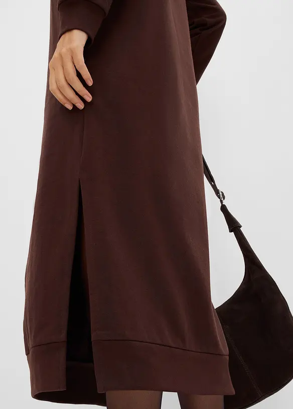 Sweatkleid mit Kapuze, bonprix