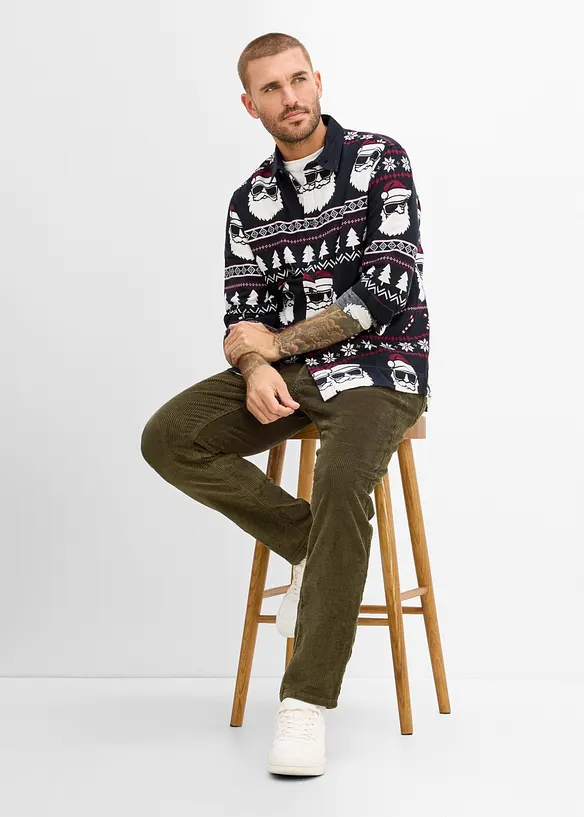Chemise en flanelle 100% coton, bonprix