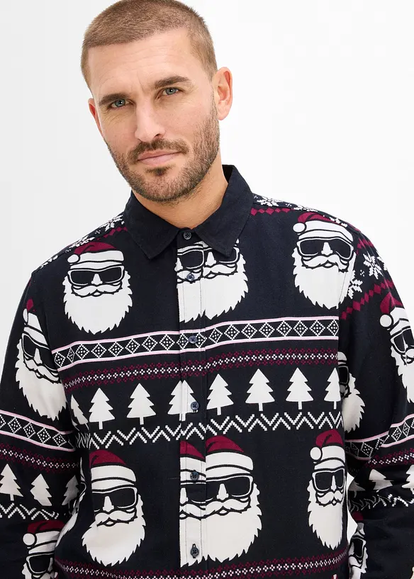 Chemise en flanelle 100% coton, bonprix