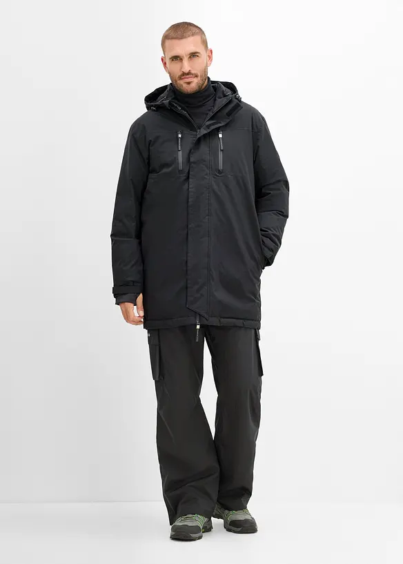 Pantalon de ski imperm&eacute;able &agrave; poches cargo, doublure polaire, bonprix