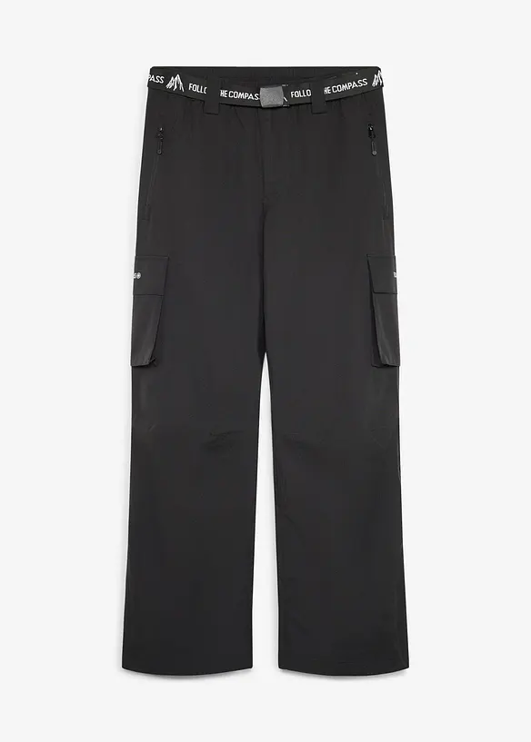 Pantalon de ski imperm&eacute;able &agrave; poches cargo, doublure polaire, bonprix