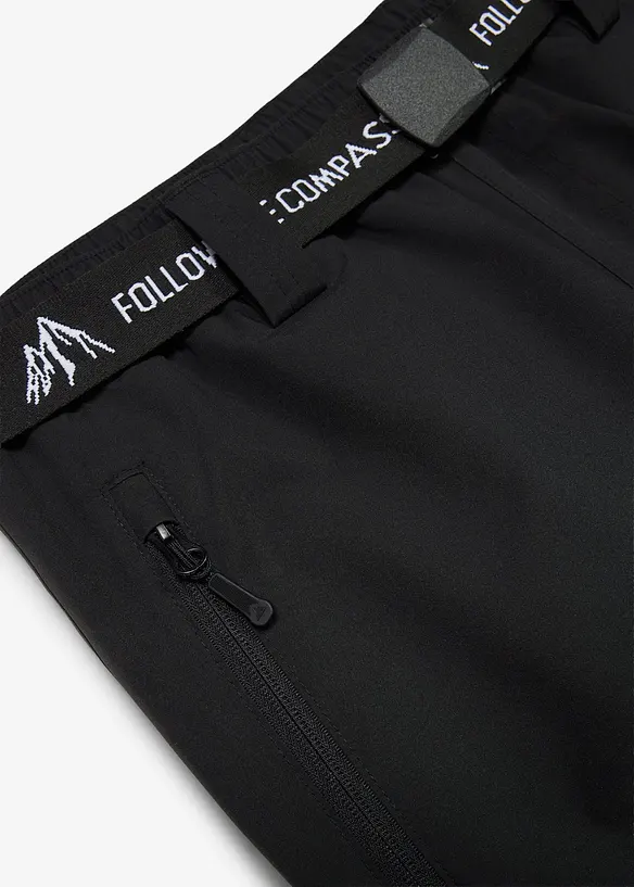 Pantalon de ski imperm&eacute;able &agrave; poches cargo, doublure polaire, bonprix