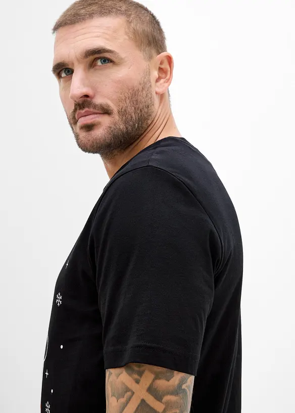 T-shirt de No&euml;l 100% coton, bonprix