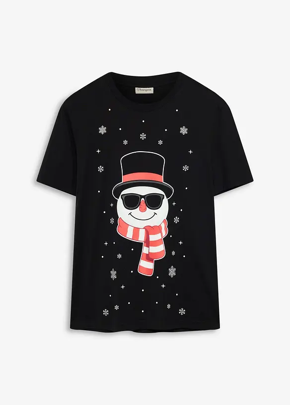 T-shirt de No&euml;l 100% coton, bonprix