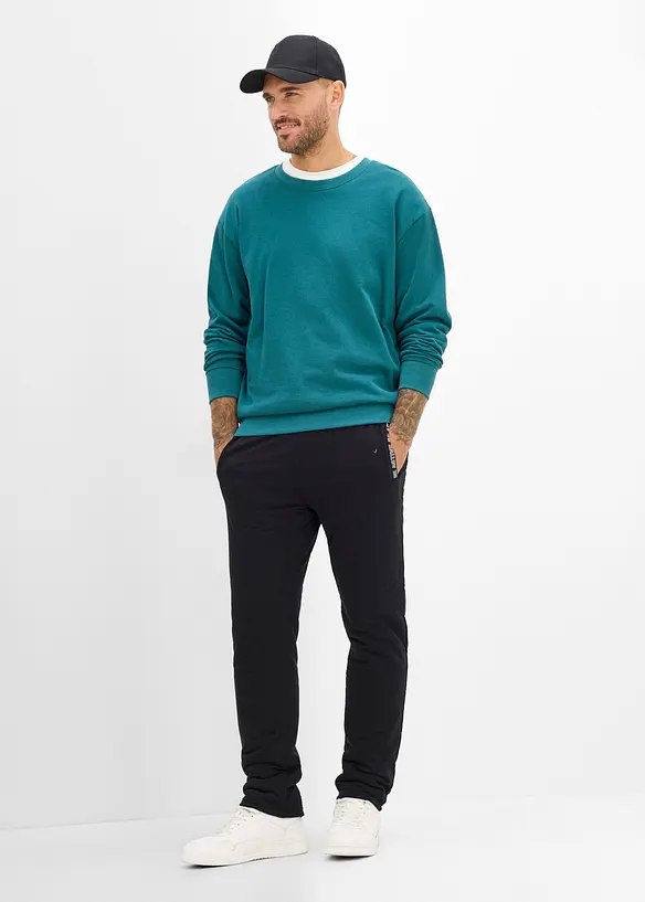 Pantalon de jogging thermique &agrave; polaire douillette, bonprix