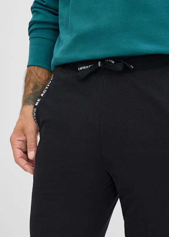 Pantalon de jogging thermique &agrave; polaire douillette, bonprix