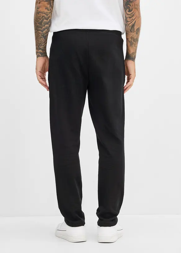 Pantalon de jogging &agrave; d&eacute;tails contrastants, 100% coton, bonprix