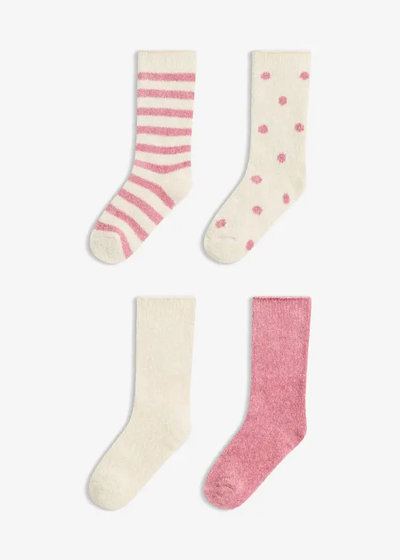 Kuschelsocken (4er Pack), bonprix