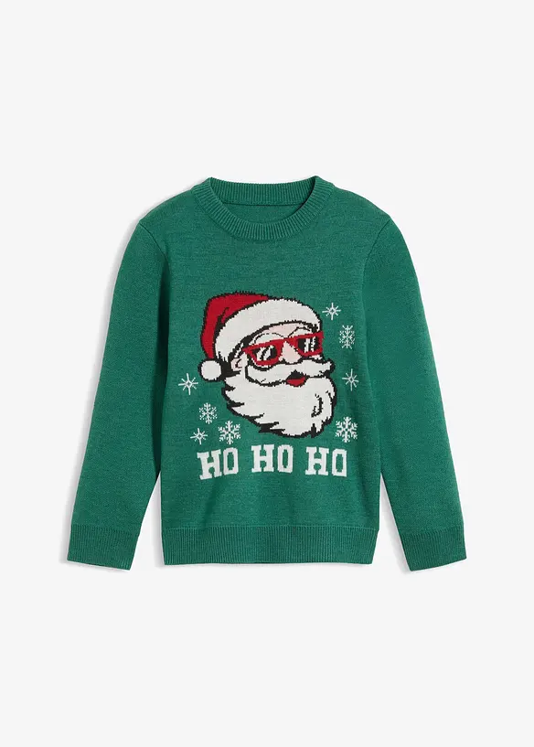 Pull de No&euml;l en fine maille, bonprix