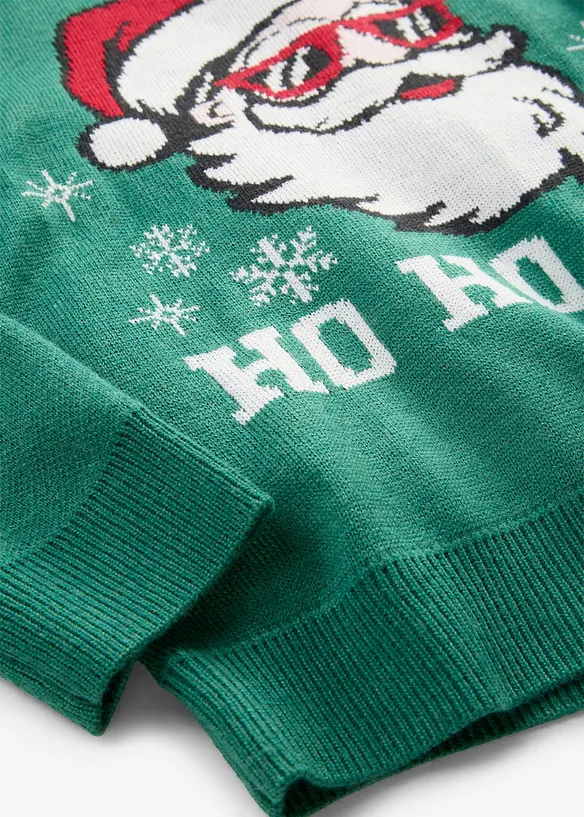 Pull de No&euml;l en fine maille, bonprix
