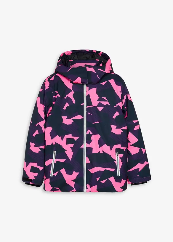 Parka de ski imperm&eacute;able &agrave; d&eacute;tails sportifs, bonprix