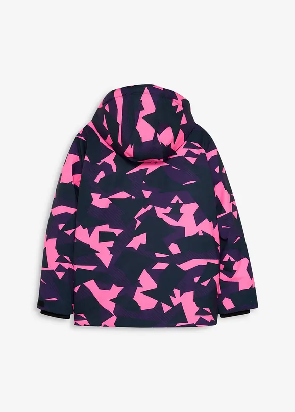 Parka de ski imperm&eacute;able &agrave; d&eacute;tails sportifs, bonprix