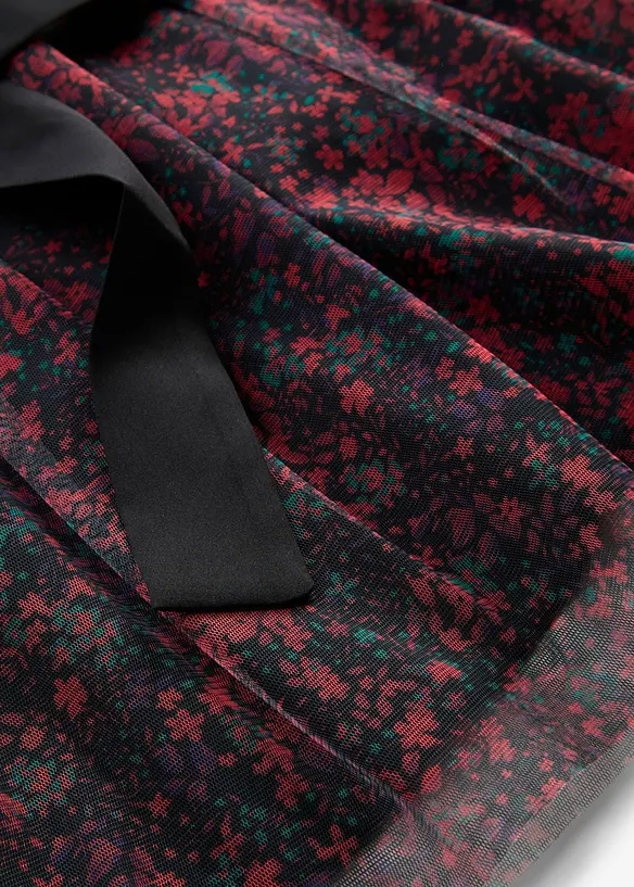 Robe midi &agrave; manches longues, bonprix