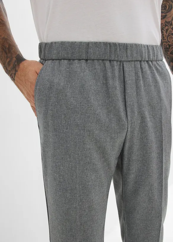 Pantalon de costume &agrave; taille &eacute;lastiqu&eacute;e, bonprix
