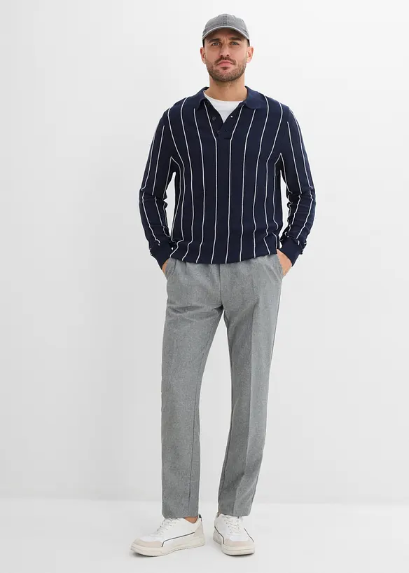 Pantalon de costume &agrave; taille &eacute;lastiqu&eacute;e, bonprix