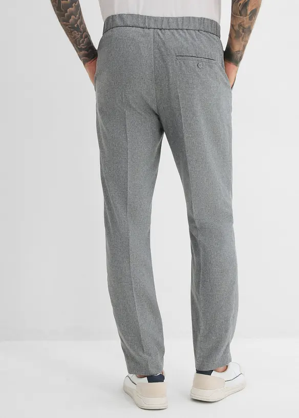 Pantalon de costume &agrave; taille &eacute;lastiqu&eacute;e, bonprix