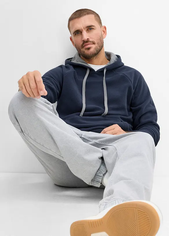 Polaire &agrave; capuche, bonprix