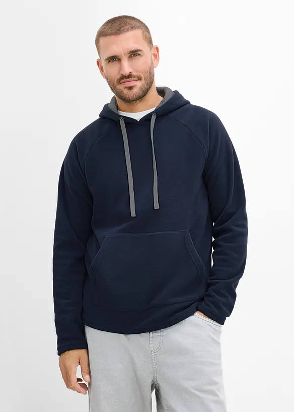 Polaire &agrave; capuche, bonprix
