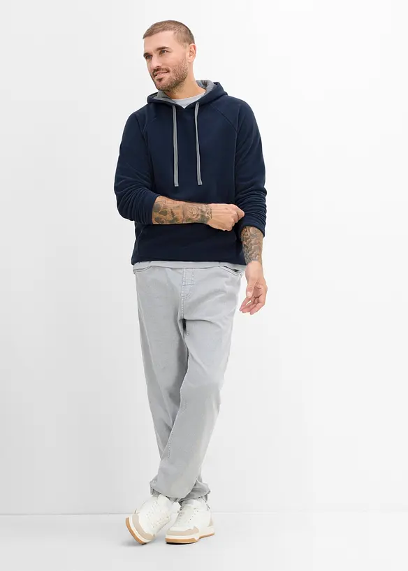 Polaire &agrave; capuche, bonprix