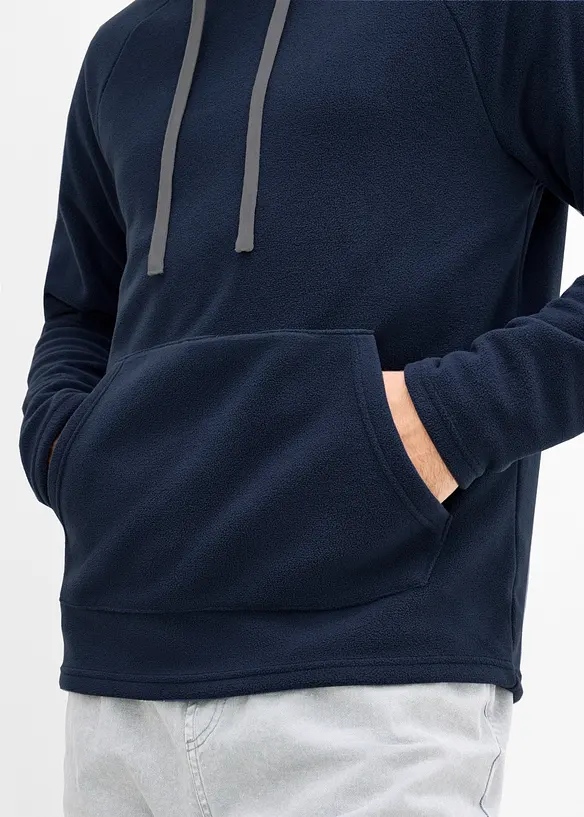 Polaire &agrave; capuche, bonprix