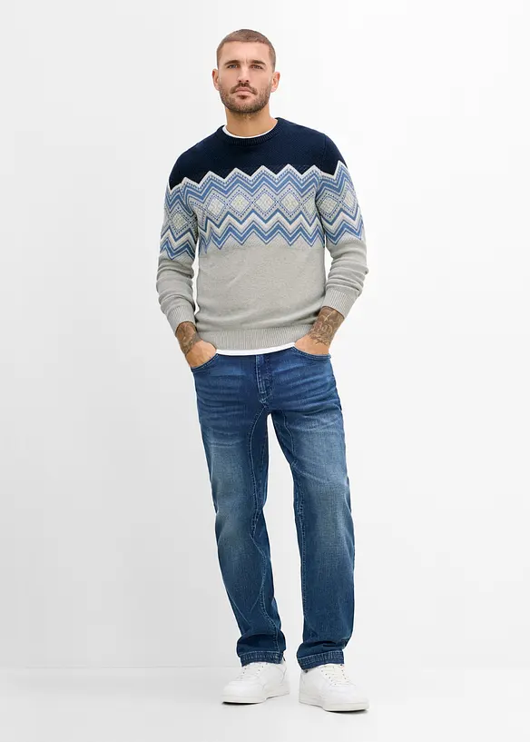 Norweger-Pullover in Regular Fit, bonprix