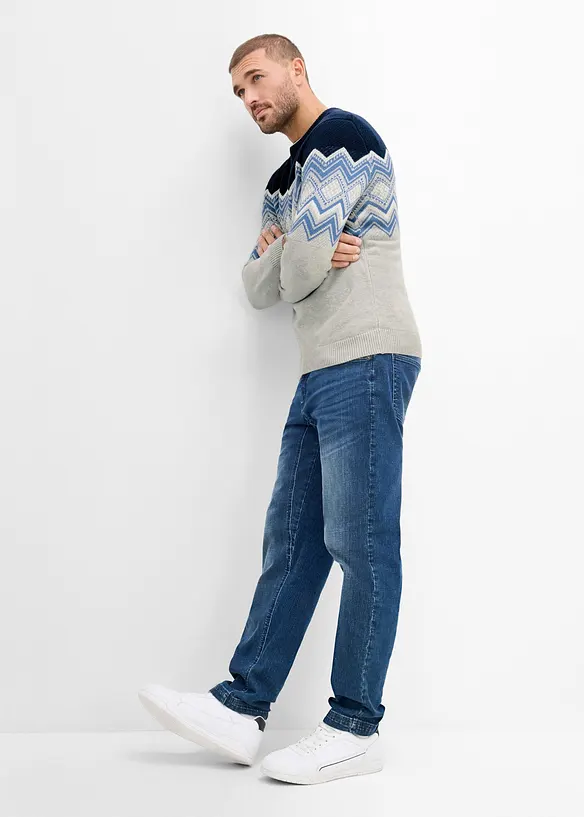 Norweger-Pullover in Regular Fit, bonprix