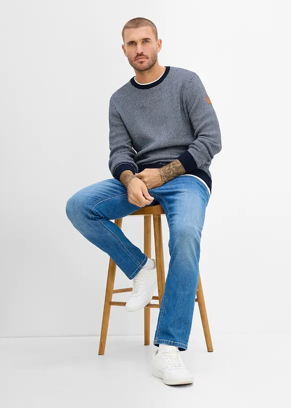Pull en grosse maille 100% coton, bonprix