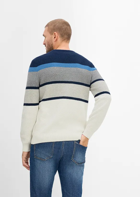 Pull en grosse maille 100% coton, bonprix