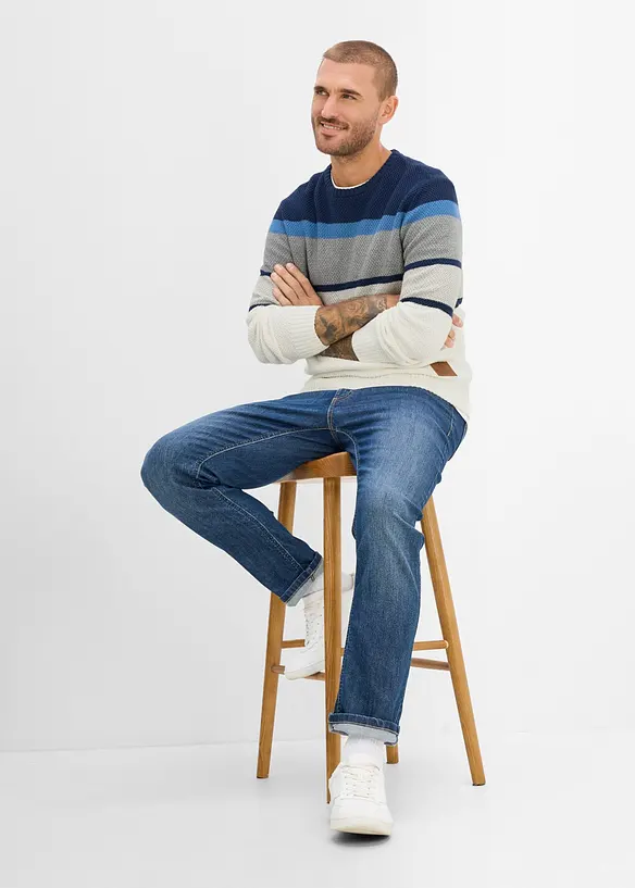 Pull en grosse maille 100% coton, bonprix