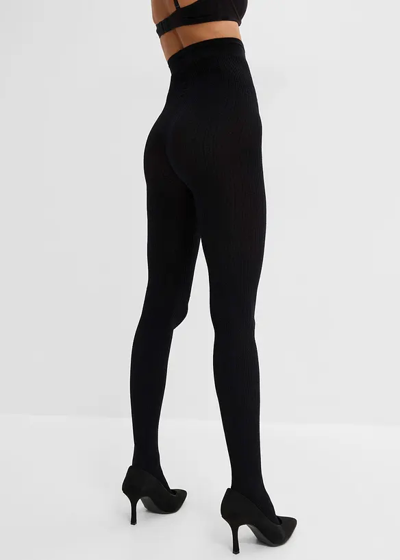 Strumpfhose mit Zopfmuster 70 DEN, bonprix