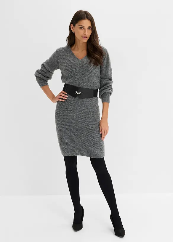 Strumpfhose mit Zopfmuster 70 DEN, bonprix