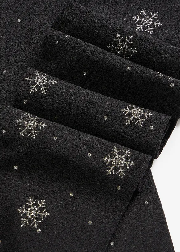 Feinstrumpfhose mit Weihnachtsmotiv 40 DEN, bonprix