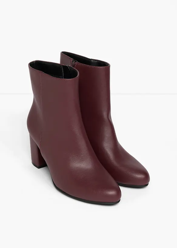 Stiefeletten mit Blockabsatz, bonprix