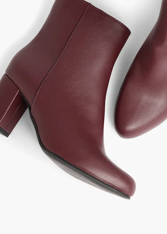 Stiefeletten mit Blockabsatz, bonprix