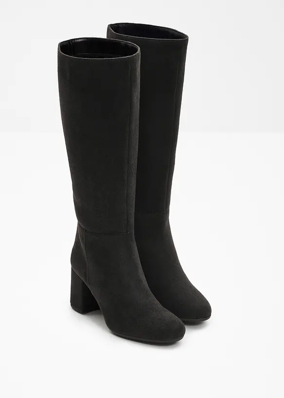 Bottes &agrave; talon carr&eacute;, bonprix