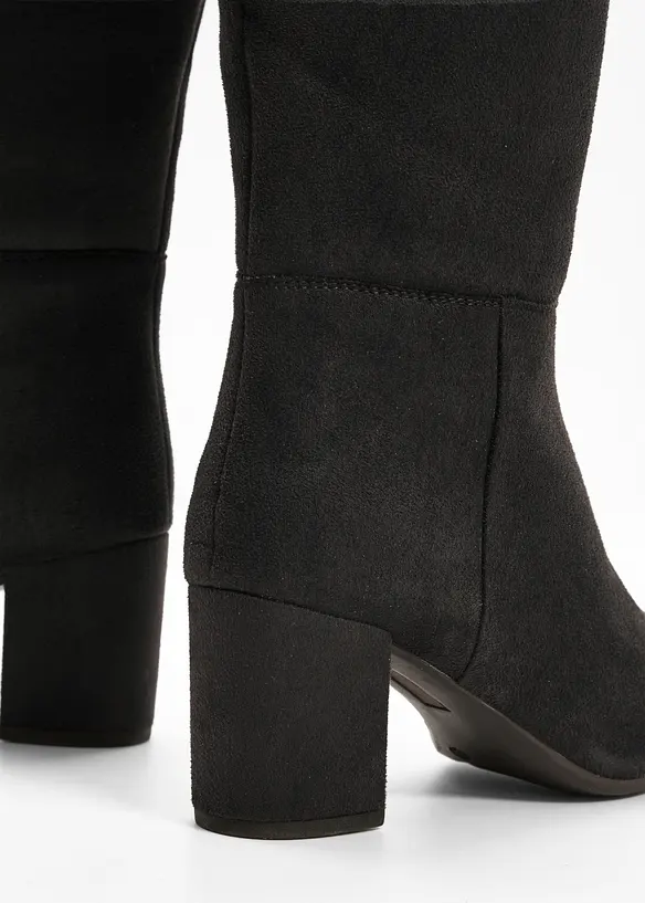 Bottes &agrave; talon carr&eacute;, bonprix