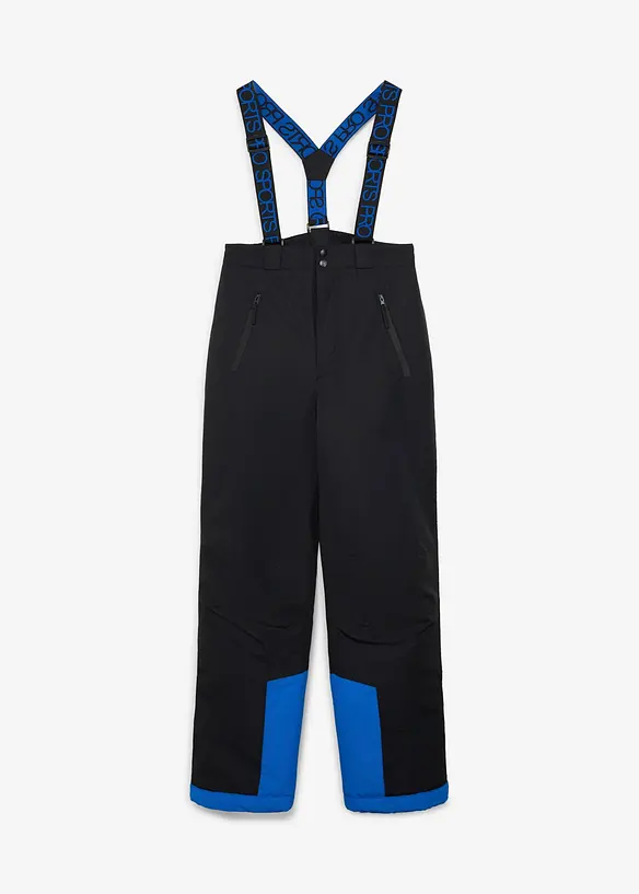 Pantalon de ski imperm&eacute;able &agrave; bretelles amovibles, bonprix