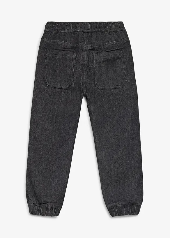 Thermo Regular Fit Schlupfjeans mit Jerseyfutter, bonprix