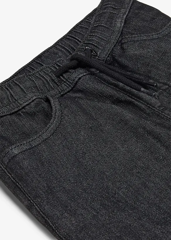 Thermo Regular Fit Schlupfjeans mit Jerseyfutter, bonprix