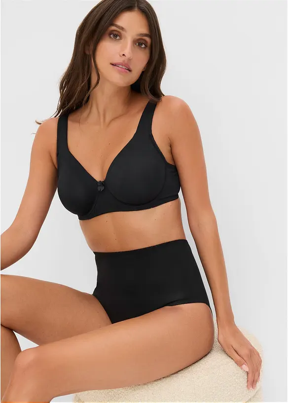 Microfaser Highwaist Slip (3er Pack), bonprix
