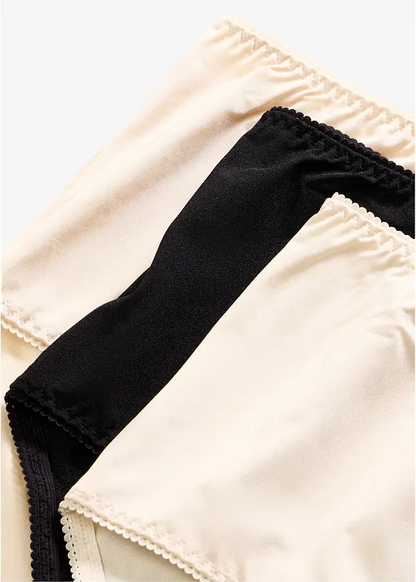 Microfaser Highwaist Slip (3er Pack), bonprix
