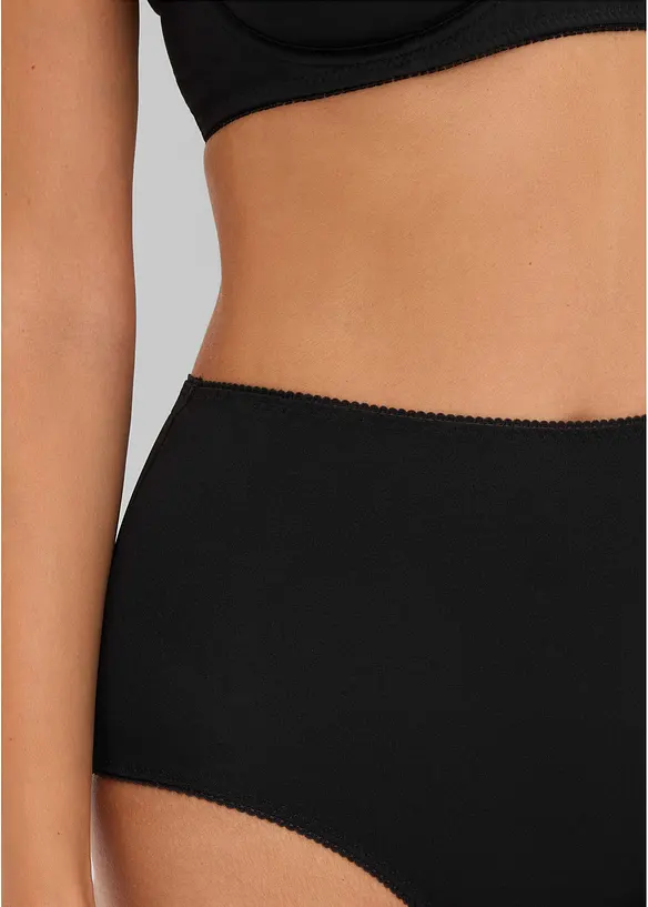 Microfaser Highwaist Slip (3er Pack), bonprix