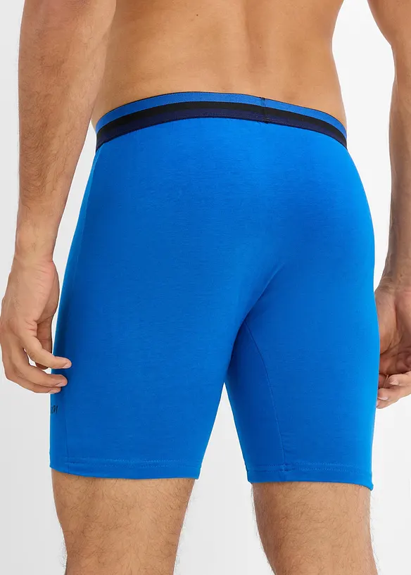 Lot de 3&nbsp;boxers longs coton, bonprix