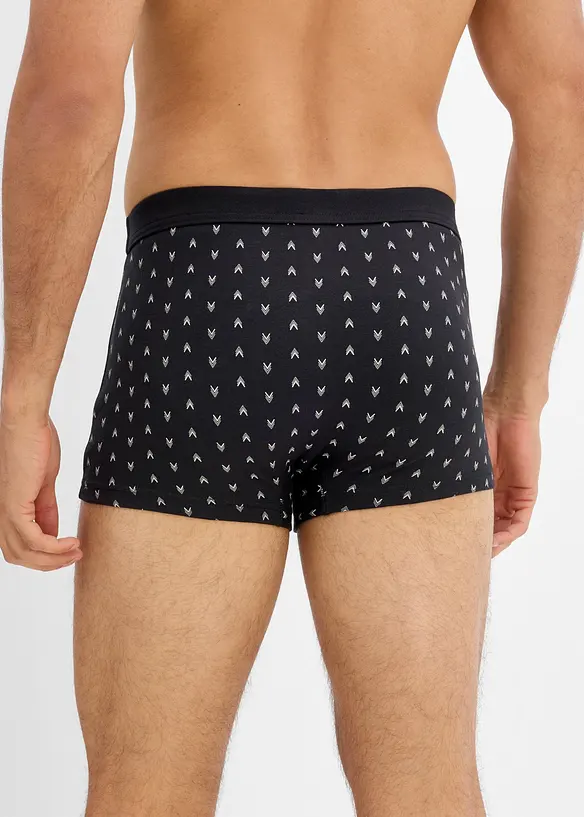 Lot de 4&nbsp;boxers en coton doux, bonprix