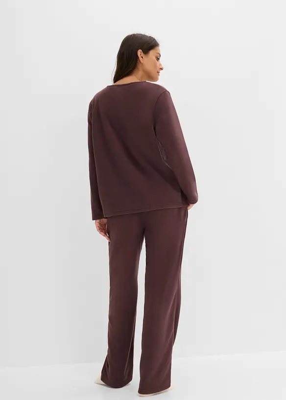 Loungewear Fleece Hausanzug, bonprix