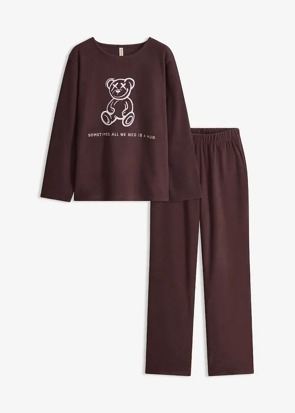 Loungewear Fleece Hausanzug, bonprix