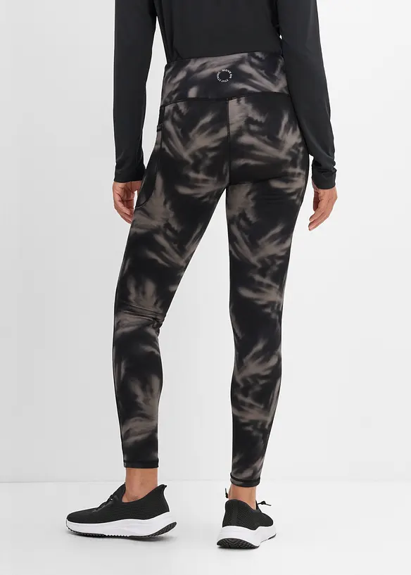 Thermo Sport-Leggings mit Handytasche, schnelltrocknend, bonprix
