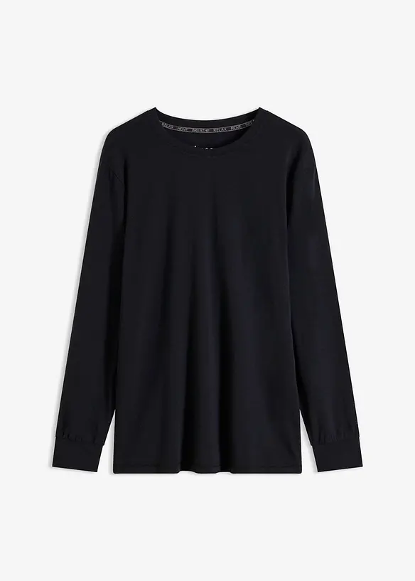 Sport-Shirt mit Baumwolle, schnelltrocknend, bonprix